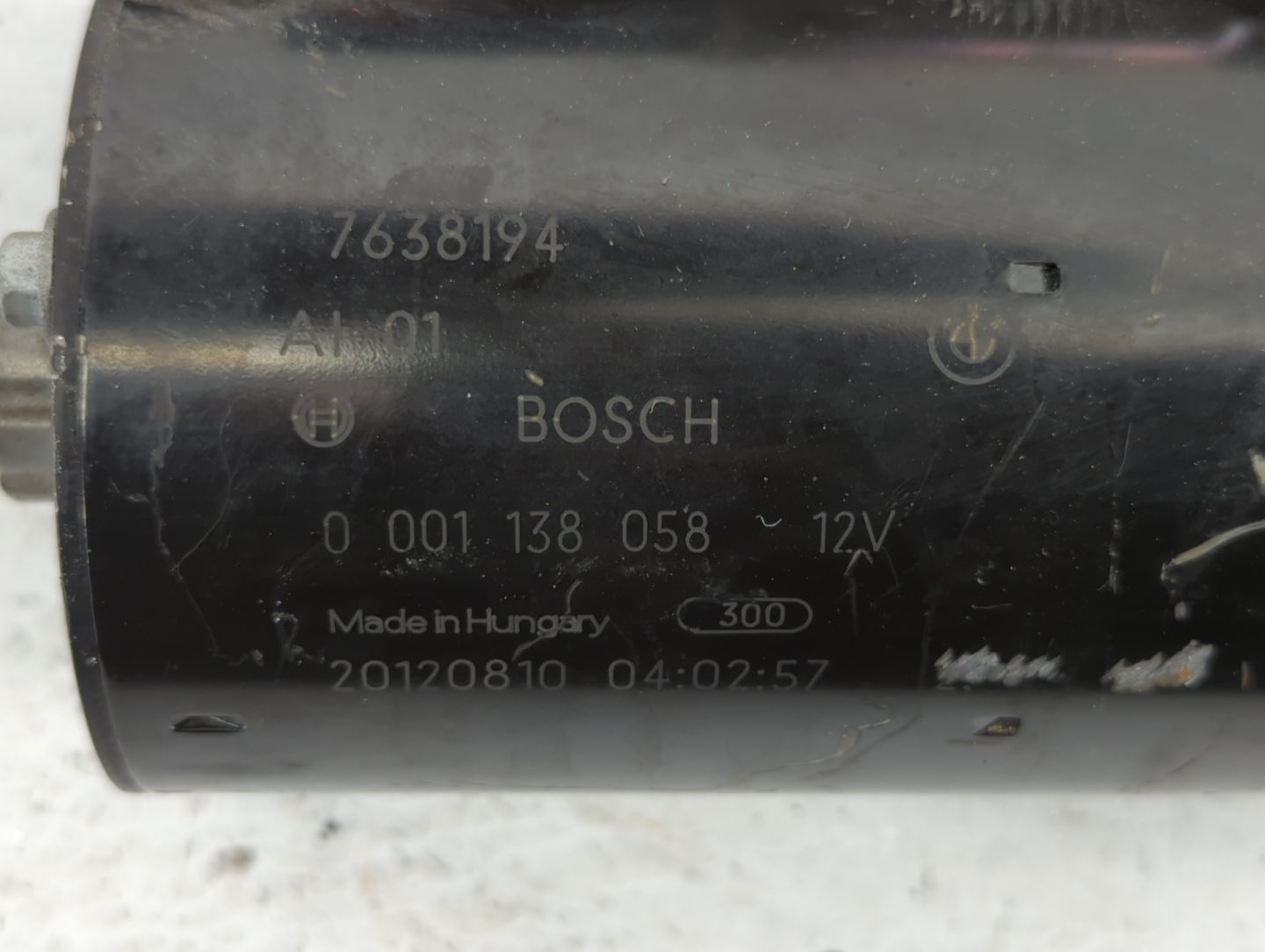 2012-2013 Bmw 528i Car Starter Motor Solenoid OEM P/N:0001138058 0 001 138 058 Fits Fits 2011 2012 2013 2014 2015 2016 2017 