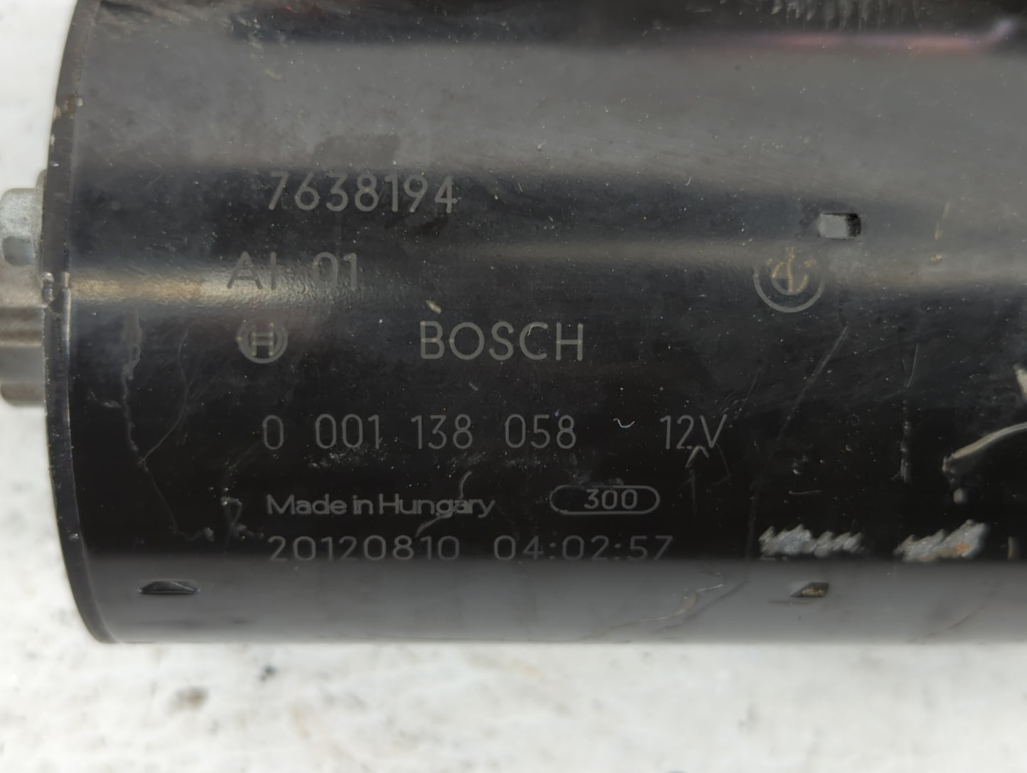 2012-2013 Bmw 528i Car Starter Motor Solenoid OEM P/N:0001138058 0 001 138 058 Fits Fits 2011 2012 2013 2014 2015 2016 2017 