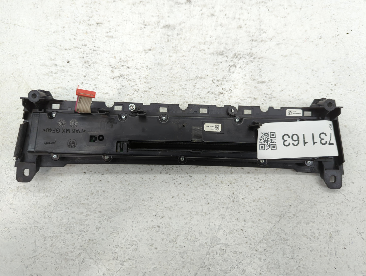 2013 Bmw 528i Radio AM FM Cd Player Receiver Replacement P/N:0030 0019200878 Fits Fits 2012 2014 OEM Used Auto Parts - Oemus