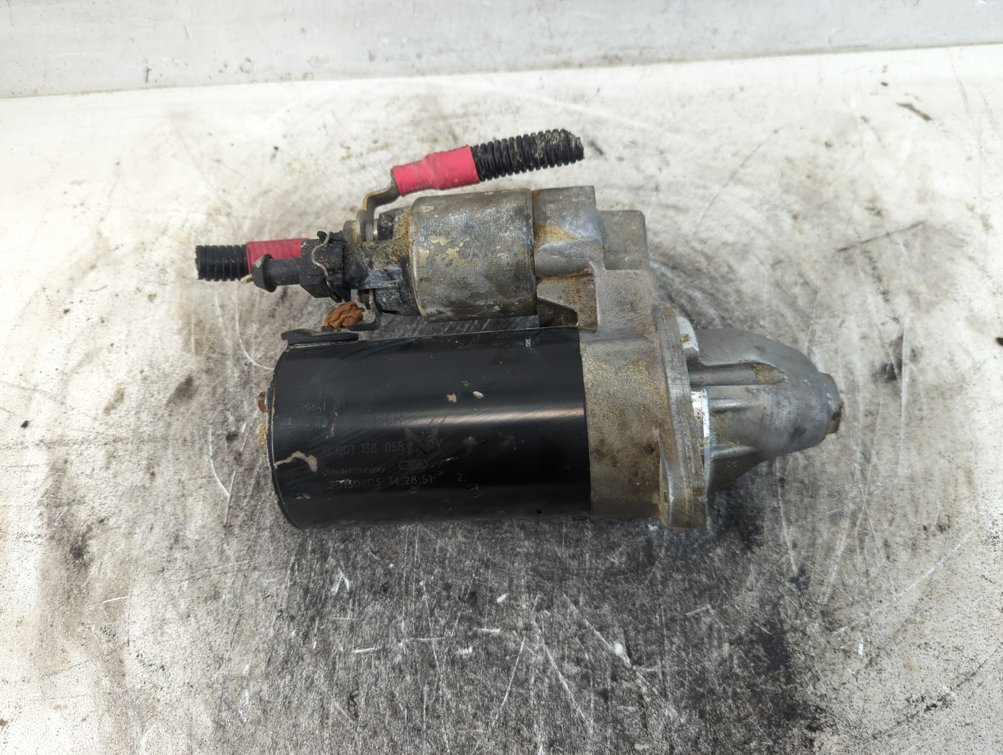 2012-2013 Bmw 528i Car Starter Motor Solenoid OEM P/N:0 001 138 058 Fits Fits 2011 2012 2013 2014 2015 2016 2017 2018 OEM Us