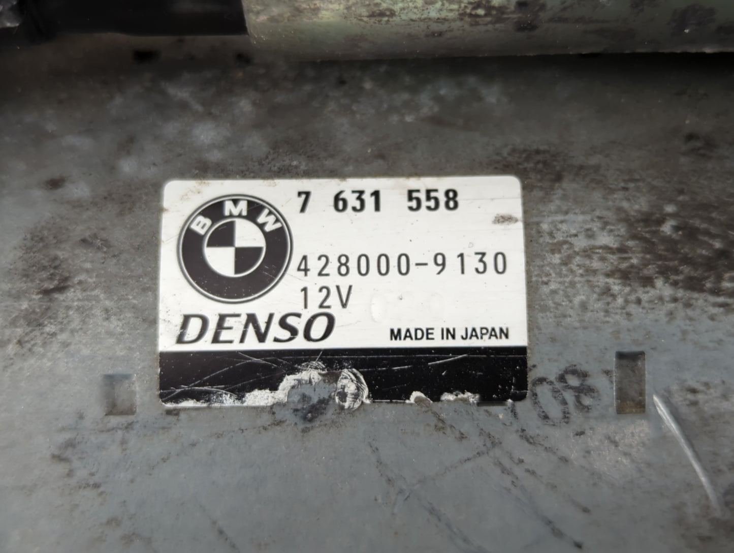 2013 Bmw 533i Car Starter Motor Solenoid OEM P/N:428000-9130 7 631 558 Fits Fits 2011 2012 2014 2015 2016 2017 2018 OEM Used