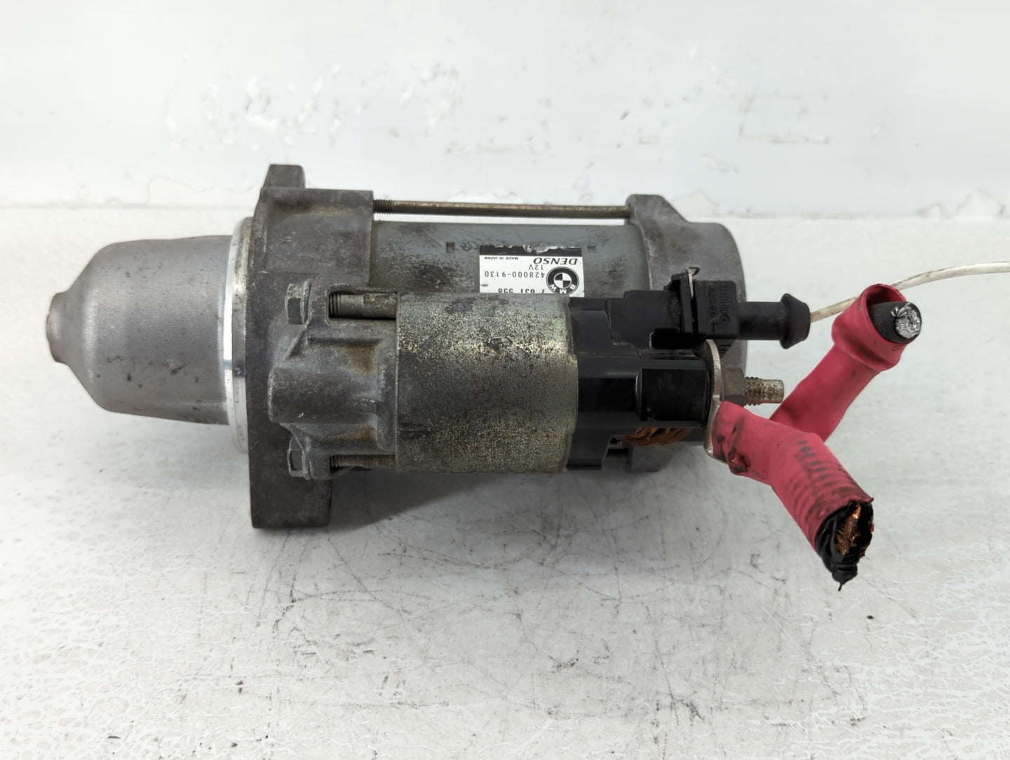 2013 Bmw 533i Car Starter Motor Solenoid OEM P/N:428000-9130 7 631 558 Fits Fits 2011 2012 2014 2015 2016 2017 2018 OEM Used