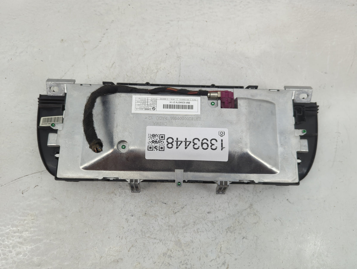 2011-2016 Bmw 535i Information Display Screen 1393448 - Oemusedautoparts1.com