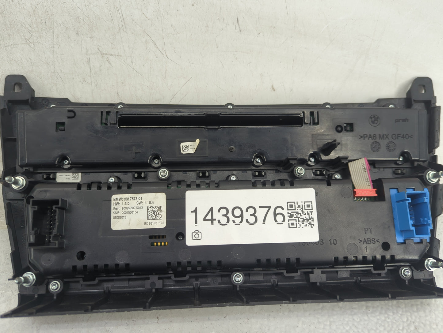 2011-2016 Bmw 535i Climate Control Module Temperature AC/Heater Replacement P/N:9317673-01 Fits Fits 2011 2012 2013 2014 201
