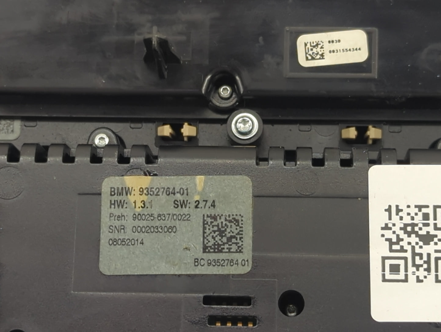 2011-2016 Bmw 535i Climate Control Module Temperature AC/Heater Replacement P/N:9317673-01 Fits Fits 2011 2012 2013 2014 201