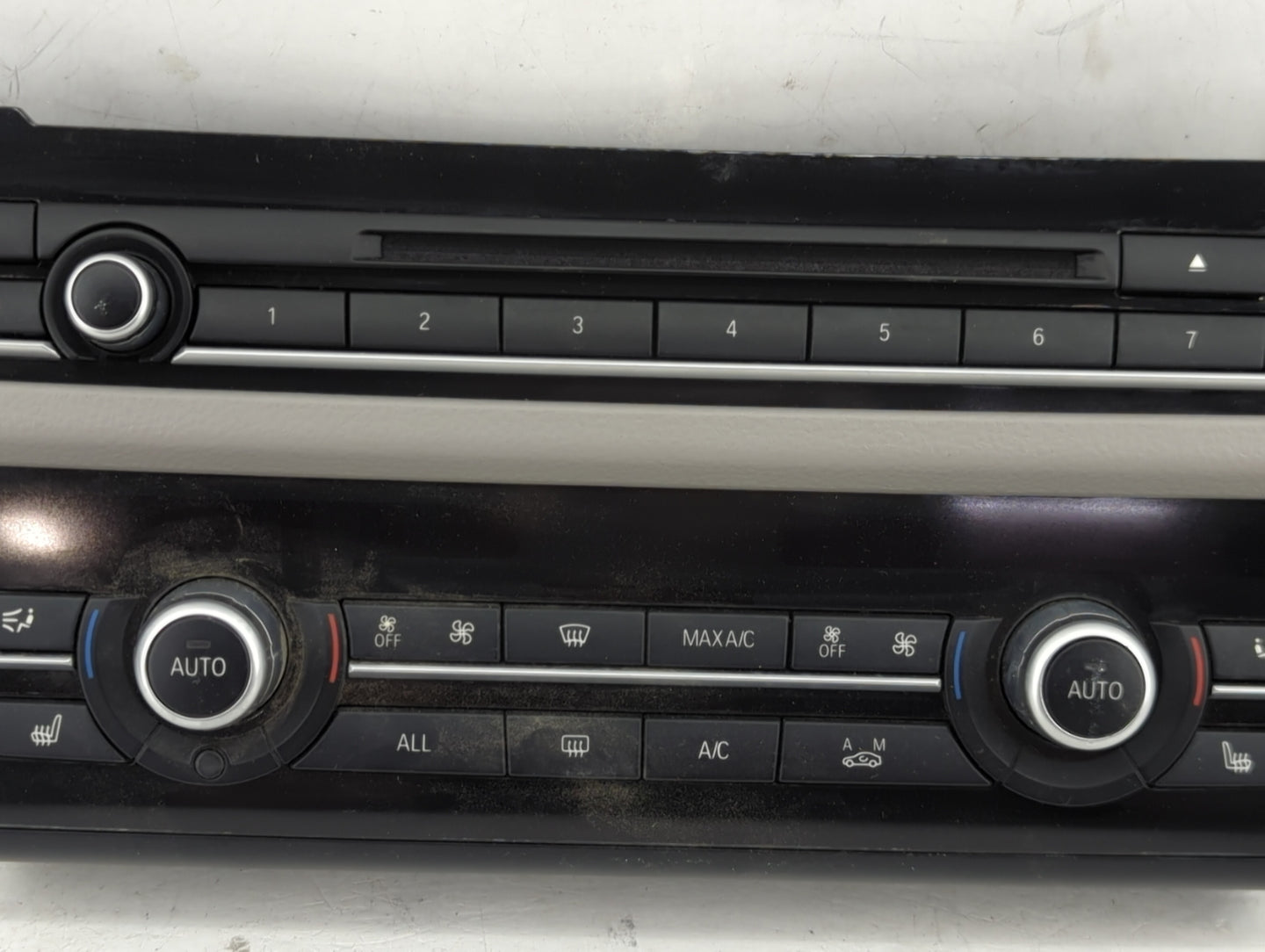 2011-2016 Bmw 535i Climate Control Module Temperature AC/Heater Replacement P/N:9306156-01 90025-637/0007 Fits OEM Used Auto