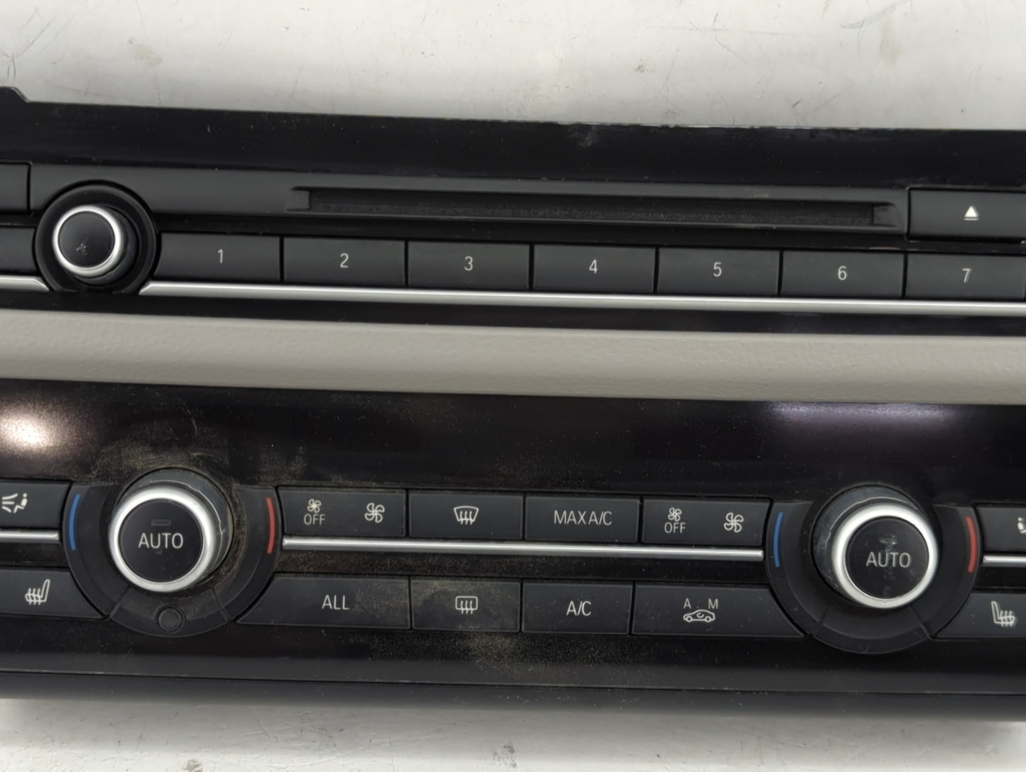 2011-2016 Bmw 535i Climate Control Module Temperature AC/Heater Replacement P/N:9306156-01 90025-637/0007 Fits OEM Used Auto