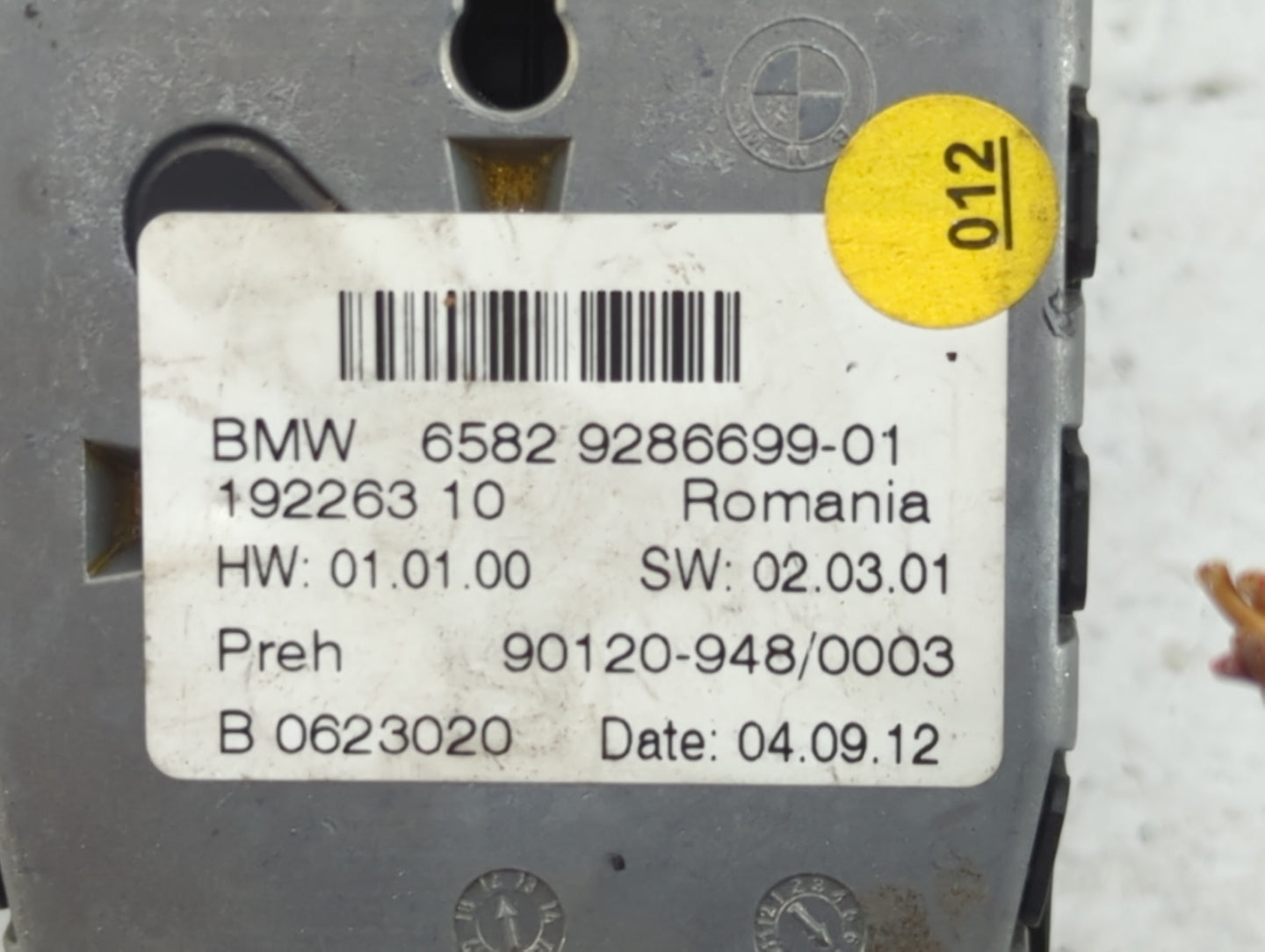 2013 Bmw 535i Radio AM FM Cd Player Receiver Replacement P/N:65829286699-01 90120-948/0003 Fits Fits 2014 2015 2016 OEM Used