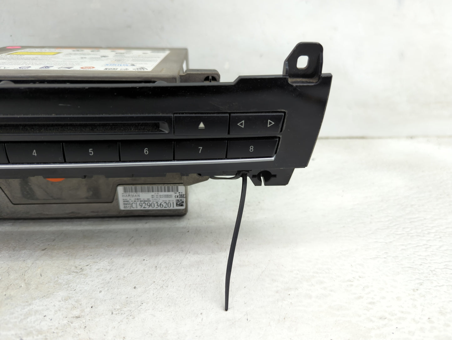 2013 Bmw 535i Radio AM FM Cd Player Receiver Replacement P/N:HBB073 CI929036201, 9cdf03080e64, BMW6512 Fits Fits 2012 2014 O