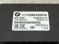 2011-2016 Bmw 535i Parking Brake Control Module 1452133 - Oemusedautoparts1.com