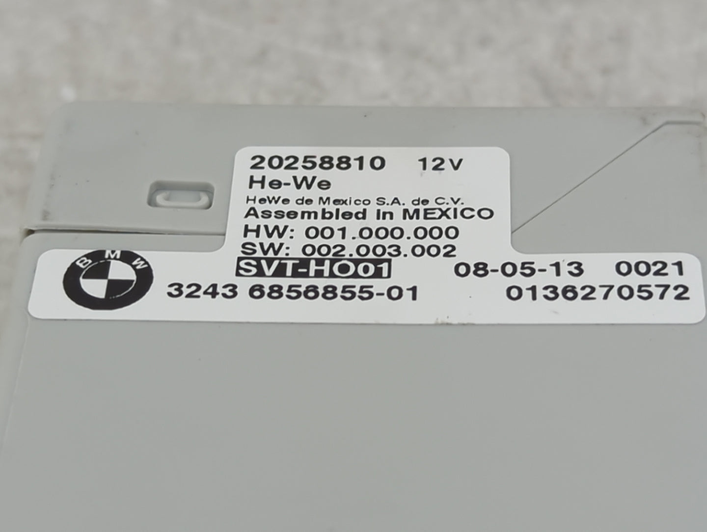 2011-2016 Bmw 535i Power Steering Control Module - Oemusedautoparts1.com