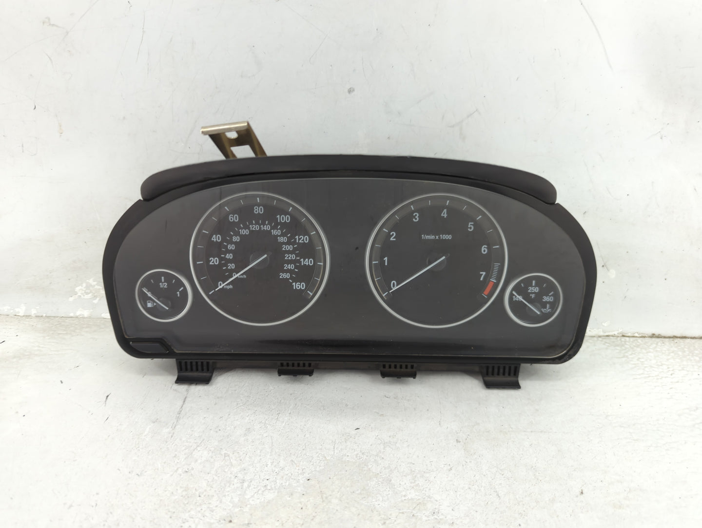 2012-2013 Bmw 535i Instrument Cluster Speedometer Gauges P/N:2339301-06 9291412-01 Miles: Fits Fits 2011 2012 2013 OEM Used 