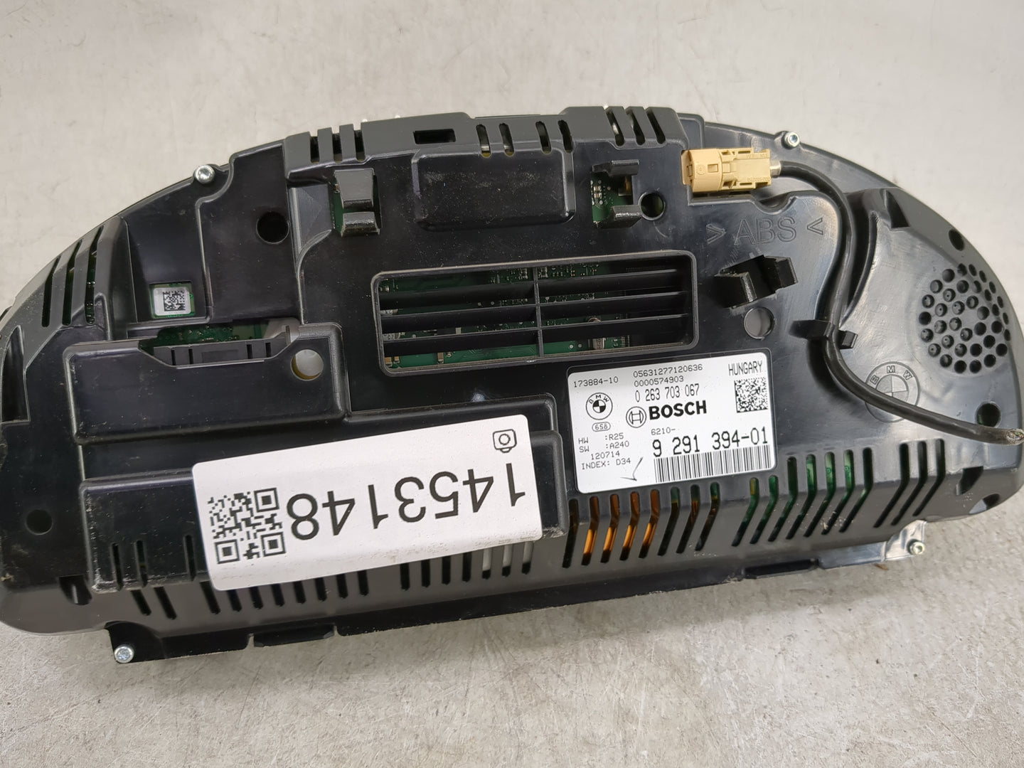 2011-2013 Bmw 535i Instrument Cluster Speedometer Gauges P/N:9291394-01 0263703067 Miles:127K Fits Fits 2011 2012 2013 2014 