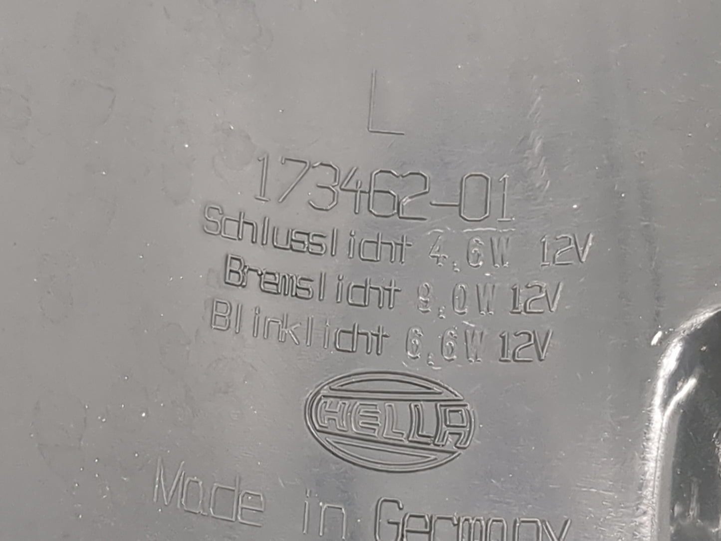 2011-2013 Bmw 535i Tail Light Assembly Driver Left OEM P/N:173462-01 Fits Fits 2011 2012 2013 OEM Used Auto Parts - Oemuseda