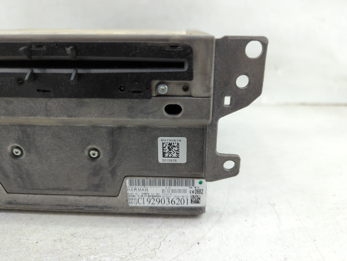 2013 Bmw 535i Radio AM FM Cd Player Receiver Replacement P/N:CI929036201 Fits Fits 2012 2014 OEM Used Auto Parts - Oemusedau