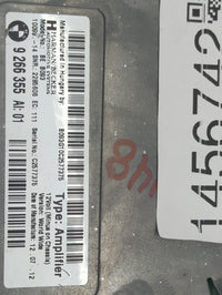 2013 Bmw 535i Radio Speaker Amplifier 9266355|beb093|2285606 - Oemusedautoparts1.com