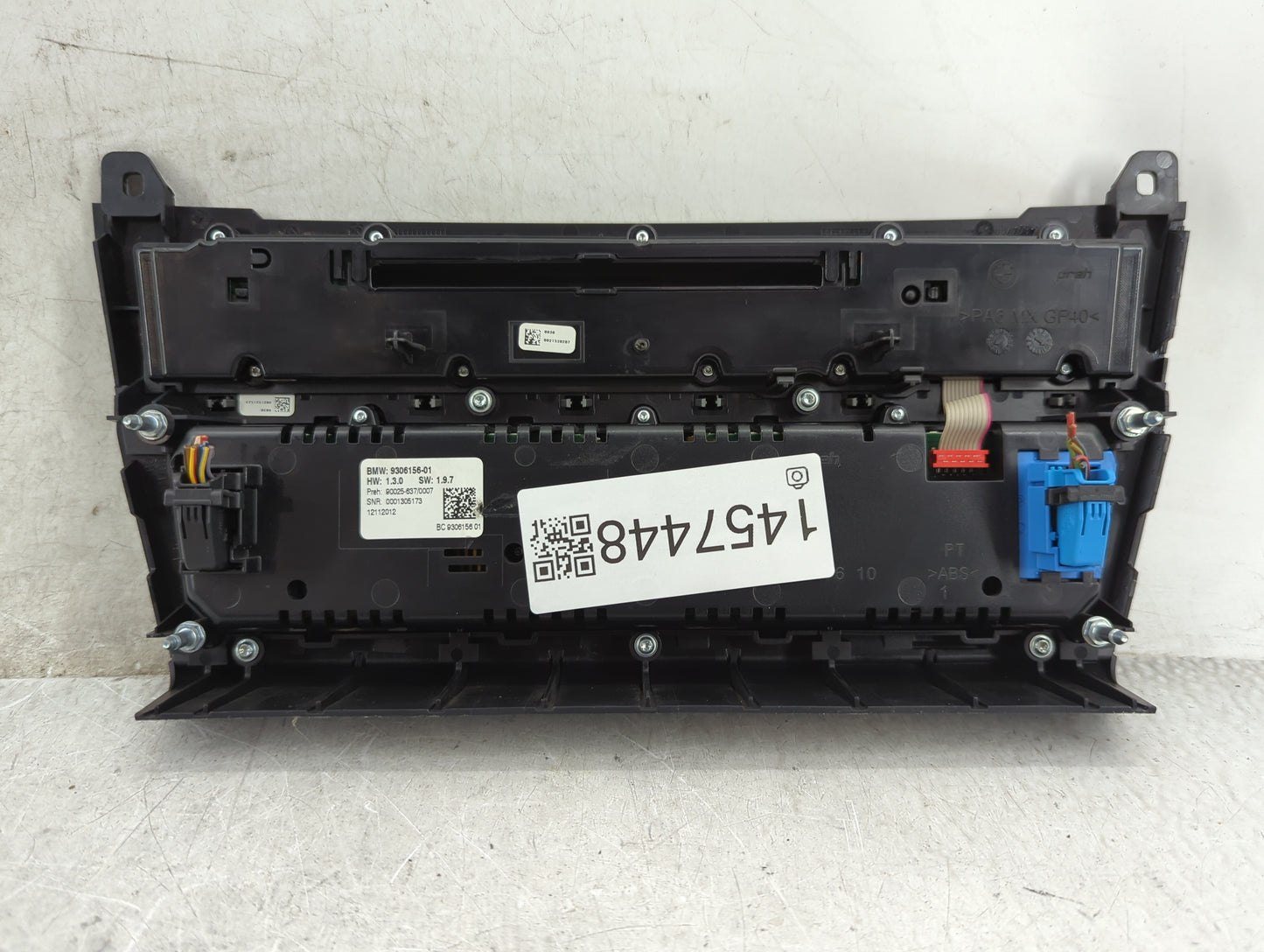 2011-2016 Bmw 535i Climate Control Module Temperature AC/Heater Replacement P/N:9306156-01 Fits Fits 2011 2012 2013 2014 201
