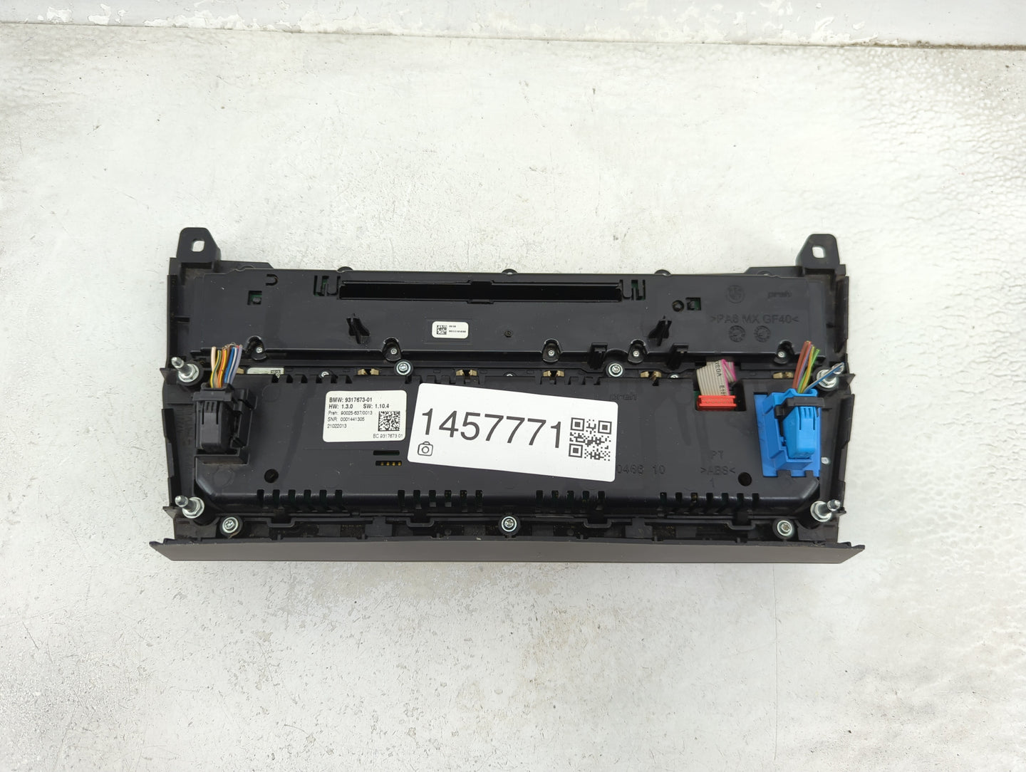 2011-2016 Bmw 535i Climate Control Module Temperature AC/Heater Replacement P/N:9317673-01 Fits Fits 2011 2012 2013 2014 201