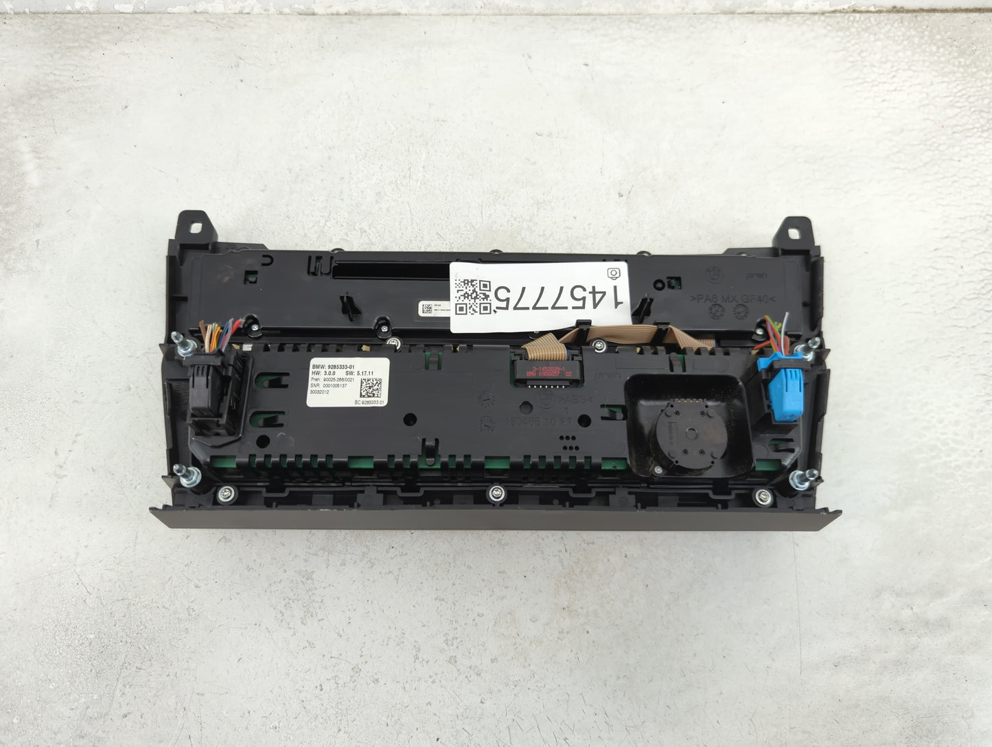 2011-2016 Bmw 535i Climate Control Module Temperature AC/Heater Replacement P/N:9317673-01 Fits Fits 2011 2012 2013 2014 201