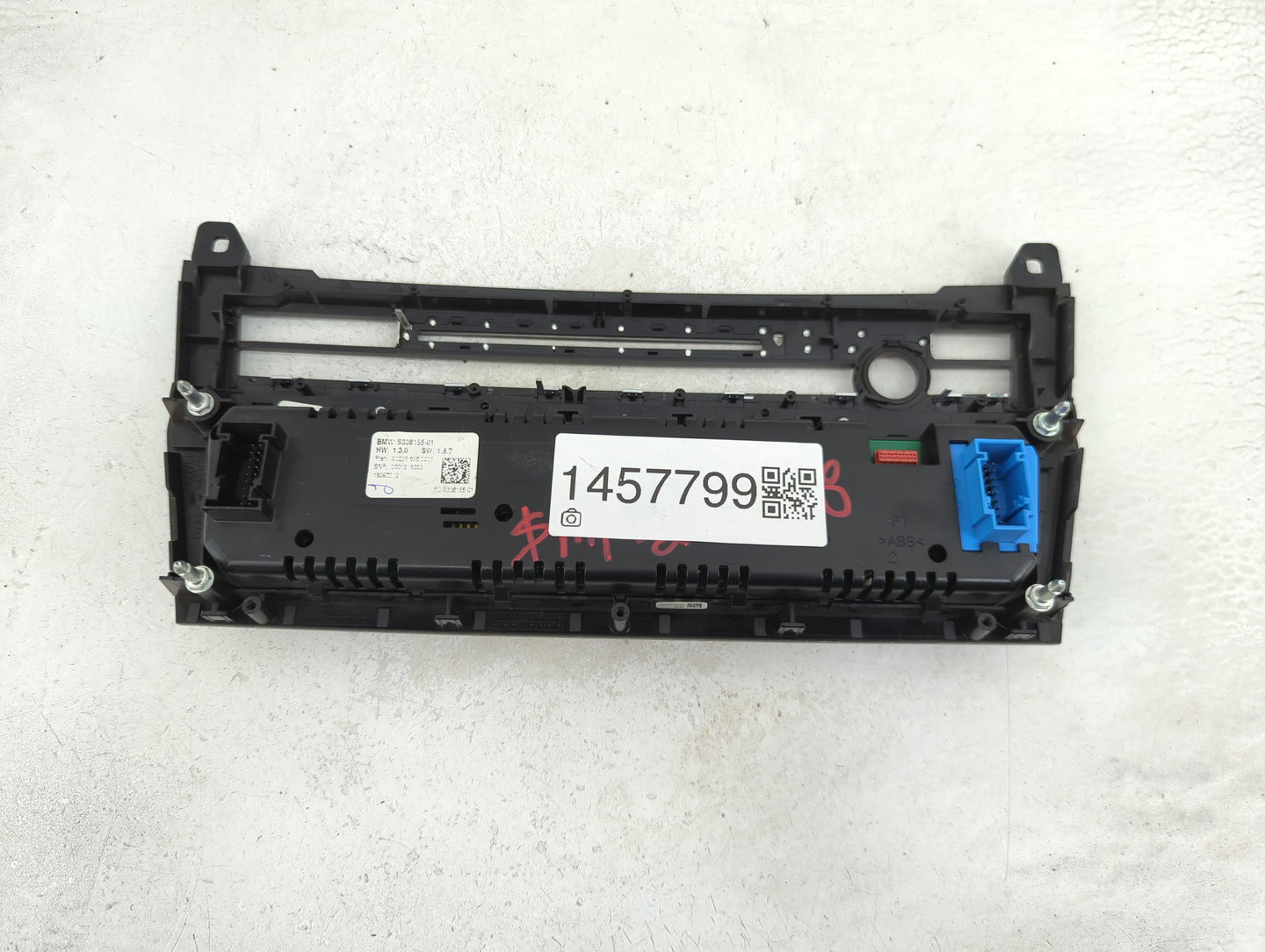 2011-2016 Bmw 535i Climate Control Module Temperature AC/Heater Replacement P/N:9306155-01 Fits Fits 2011 2012 2013 2014 201