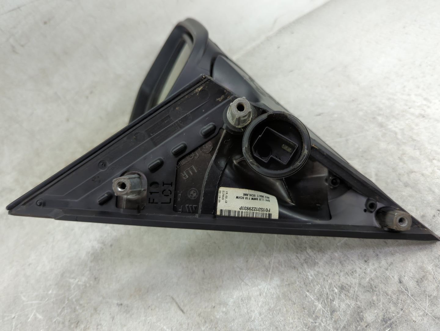 2012-2013 Bmw 535i Passenger Side View Mirror - Right Door Mirror OEM Used - Oemusedautoparts1.com