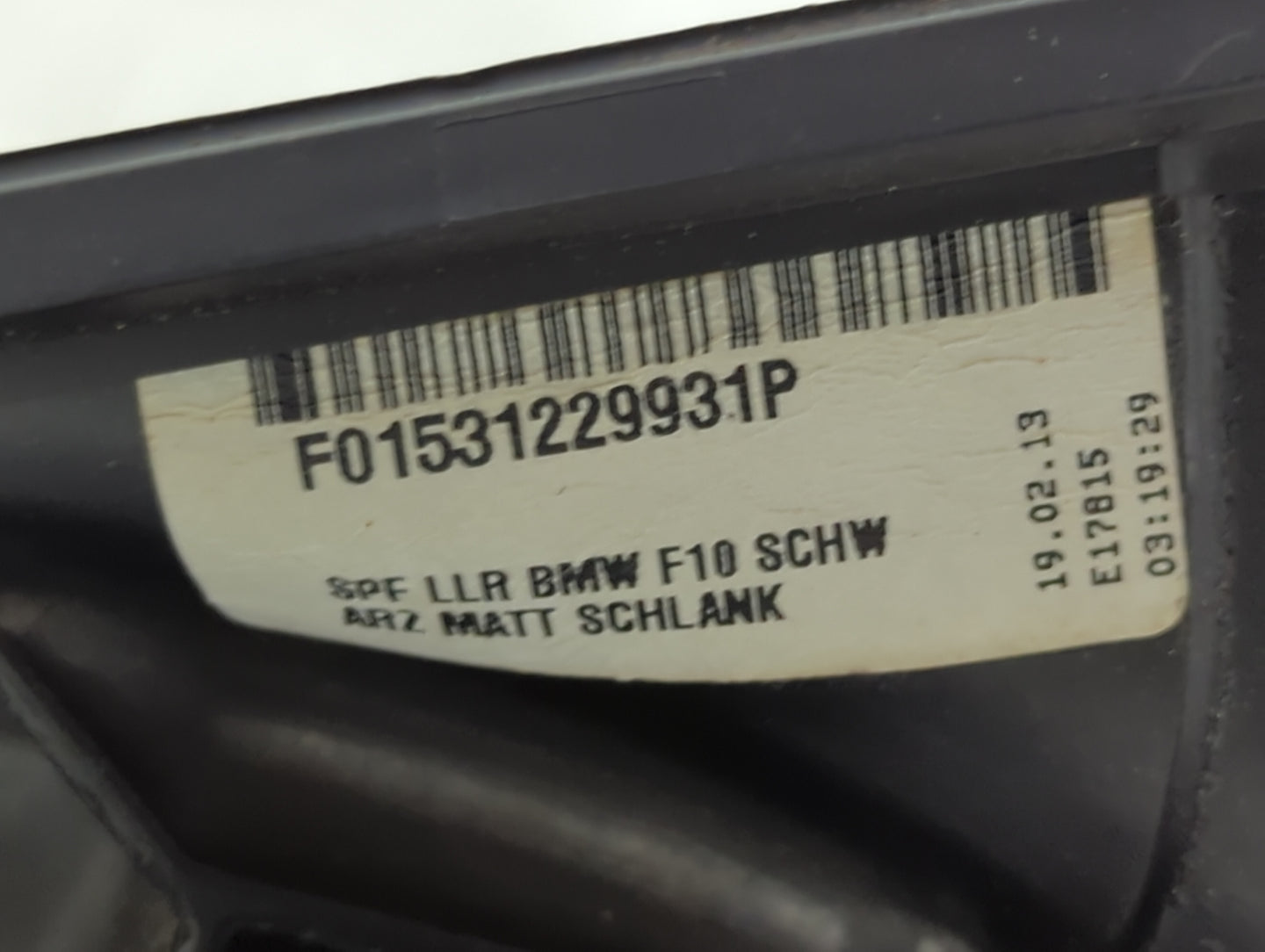2012-2013 Bmw 535i Passenger Side View Mirror - Right Door Mirror OEM Used - Oemusedautoparts1.com