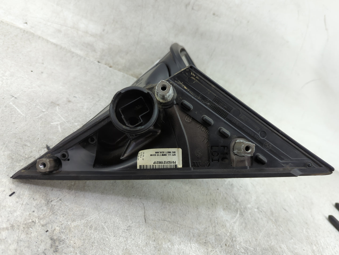 2012-2013 Bmw 535i Driver Side View Mirror - Left Door Mirror OEM Used - Oemusedautoparts1.com