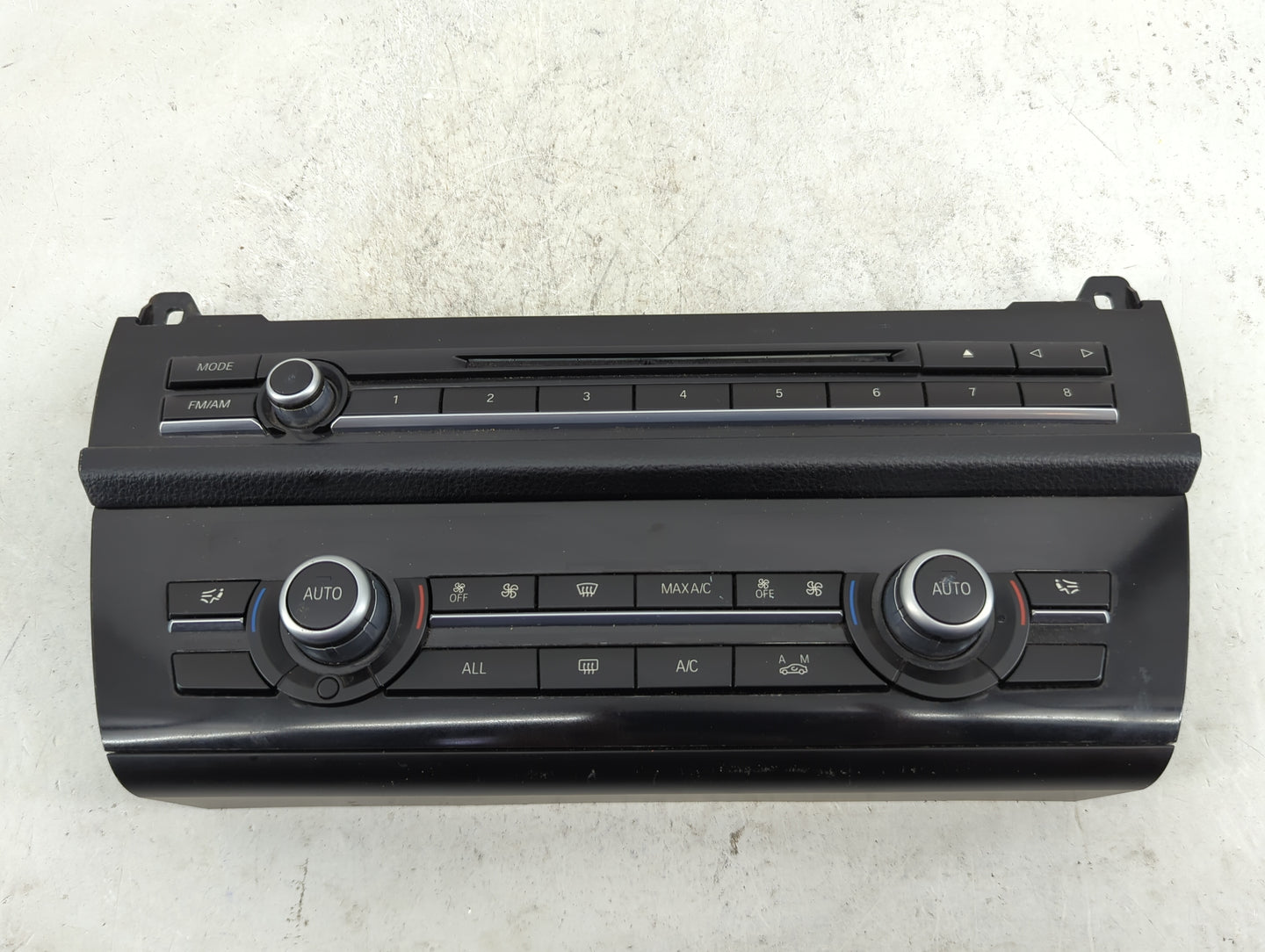 2011-2016 Bmw 535i Climate Control Module Temperature AC/Heater Replacement P/N:9317672-01 9317672 Fits OEM Used Auto Parts 