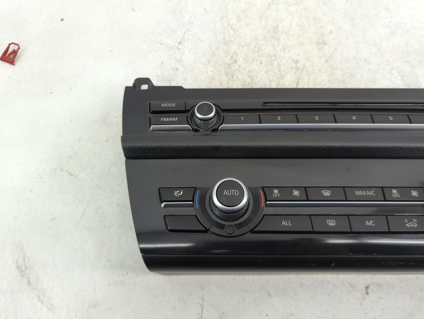 2011-2016 Bmw 535i Climate Control Module Temperature AC/Heater Replacement P/N:9317672-01 9317672 Fits OEM Used Auto Parts 
