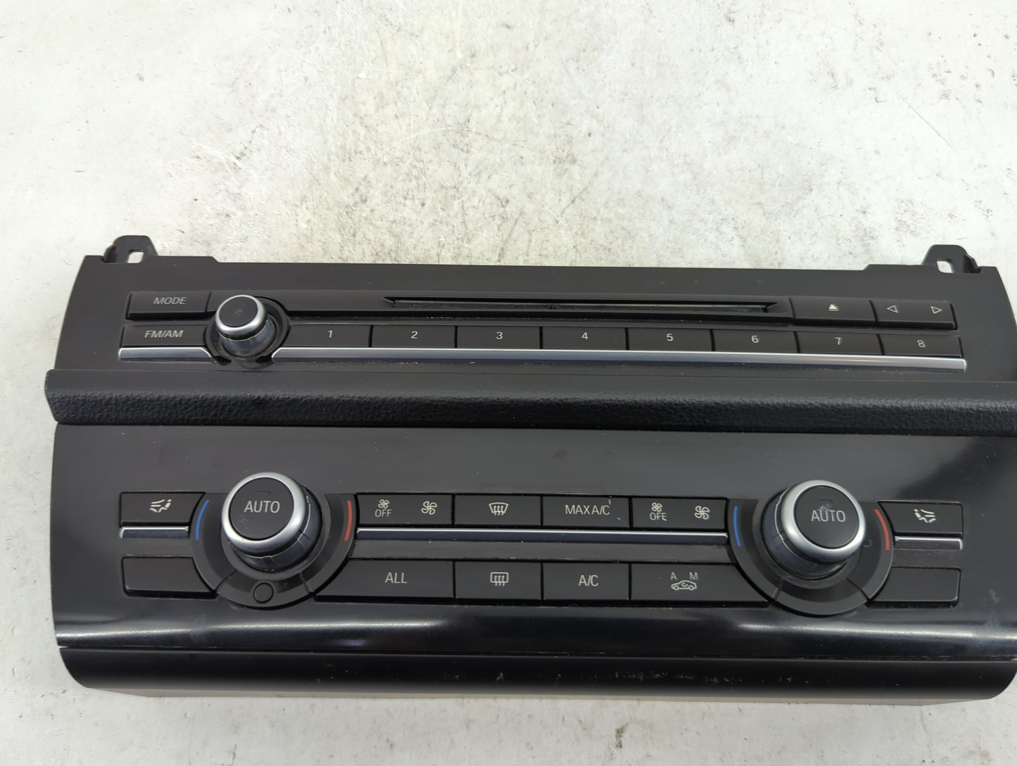 2011-2016 Bmw 535i Climate Control Module Temperature AC/Heater Replacement P/N:9317672-01 9317672 Fits OEM Used Auto Parts 