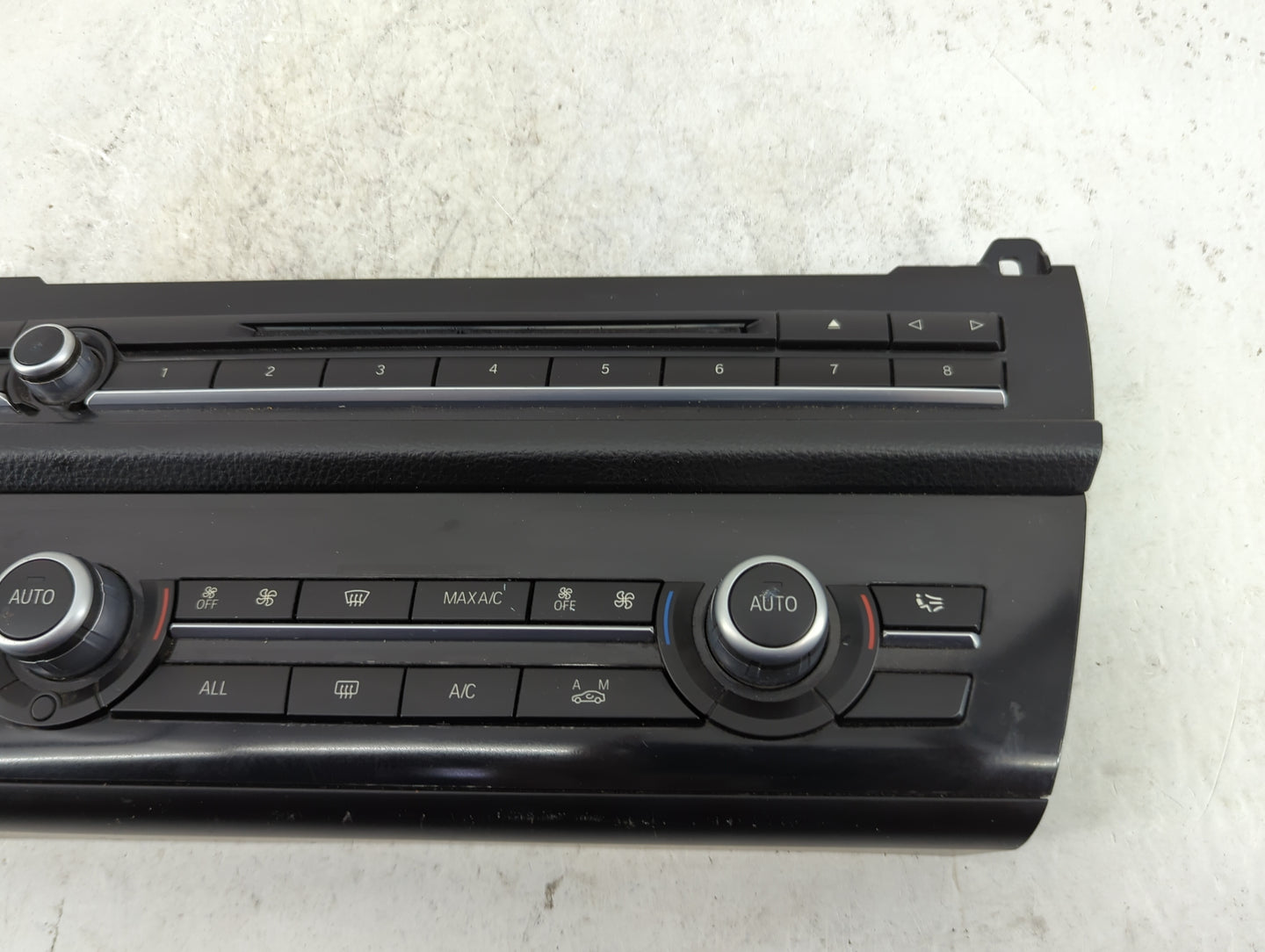 2011-2016 Bmw 535i Climate Control Module Temperature AC/Heater Replacement P/N:9317672-01 9317672 Fits OEM Used Auto Parts 