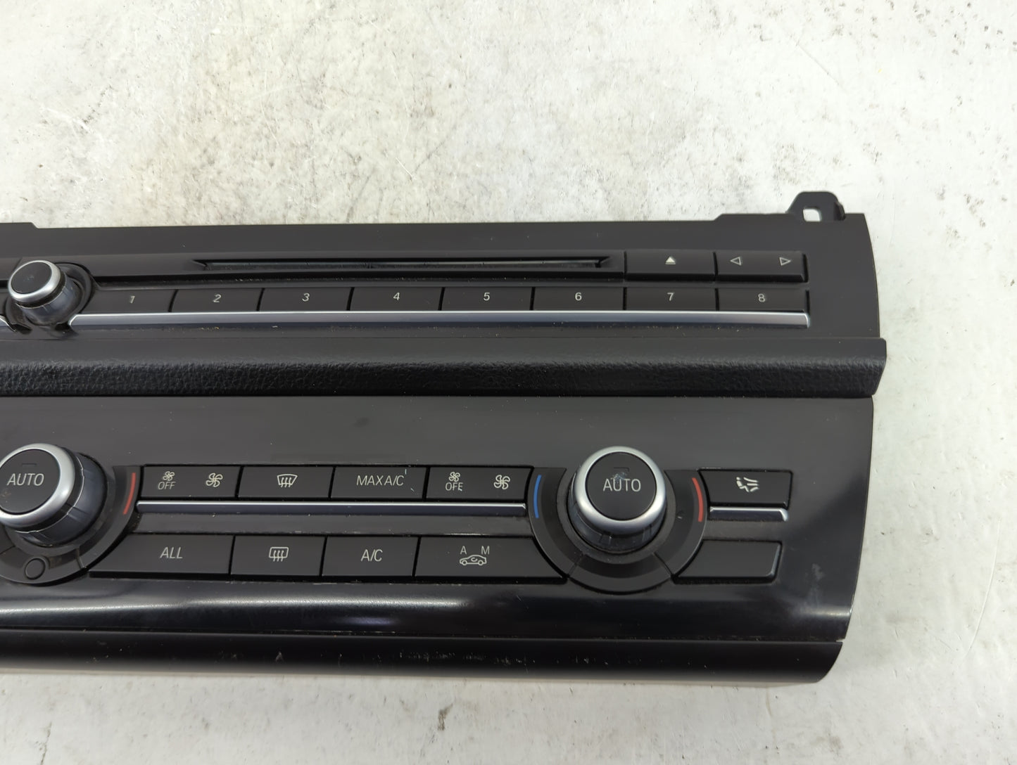 2011-2016 Bmw 535i Climate Control Module Temperature AC/Heater Replacement P/N:9317672-01 9317672 Fits OEM Used Auto Parts 