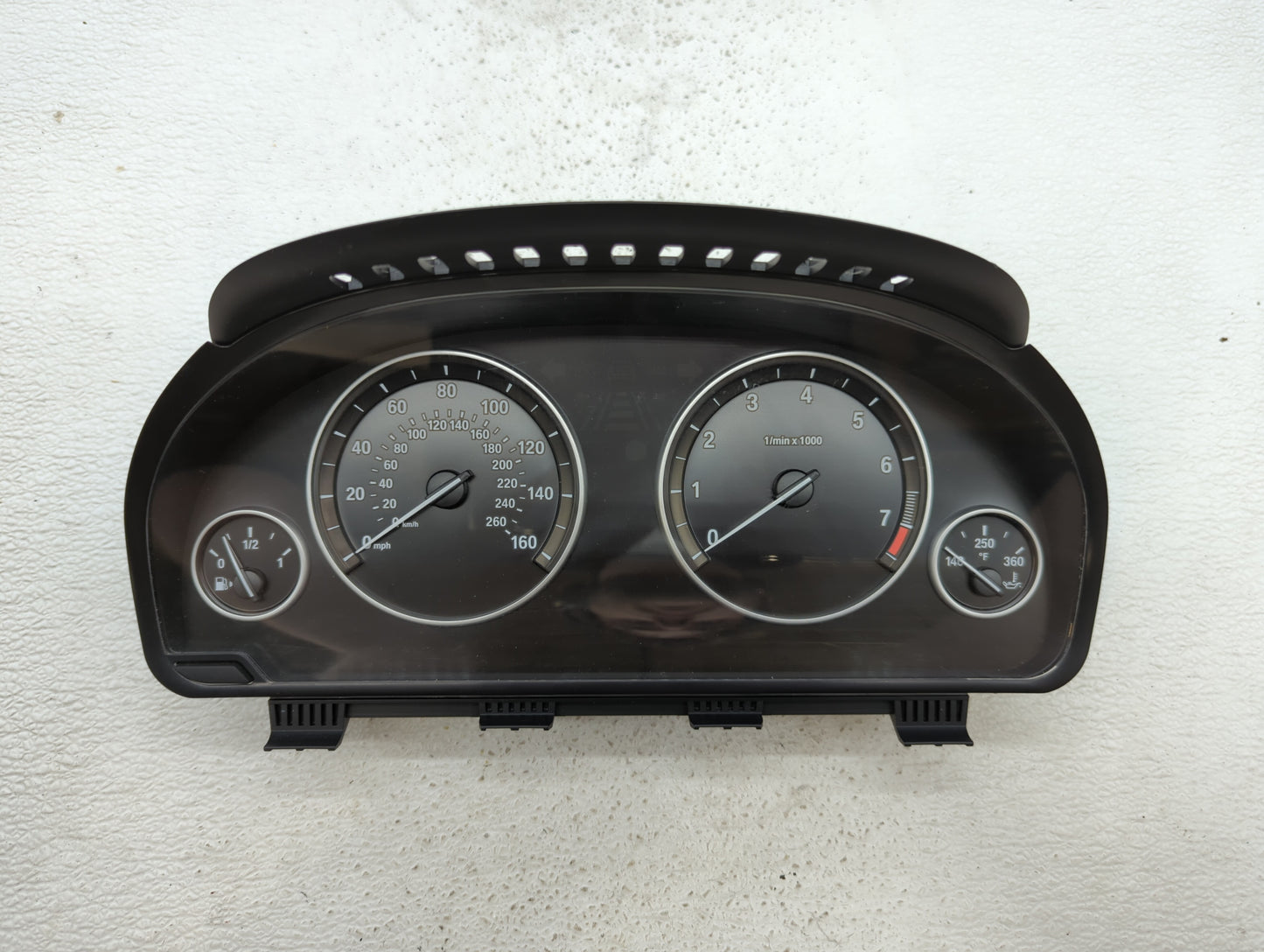 2013 Bmw 535i Instrument Cluster Speedometer Gauges Fits Fits 2014 OEM Used Auto Parts - Oemusedautoparts1.com