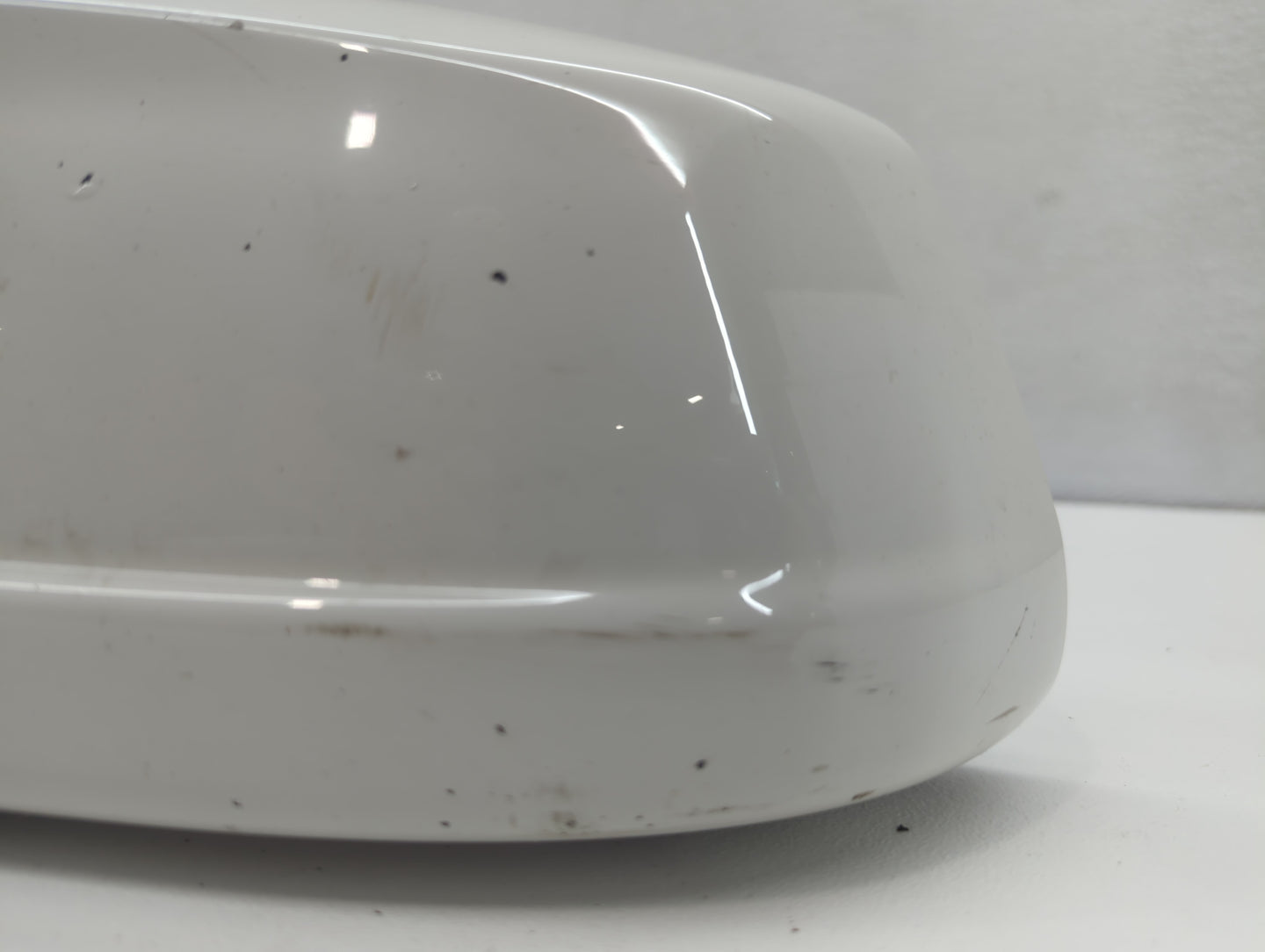2012-2013 Bmw 535i Driver Left Side View Manual Door Mirror White - Oemusedautoparts1.com