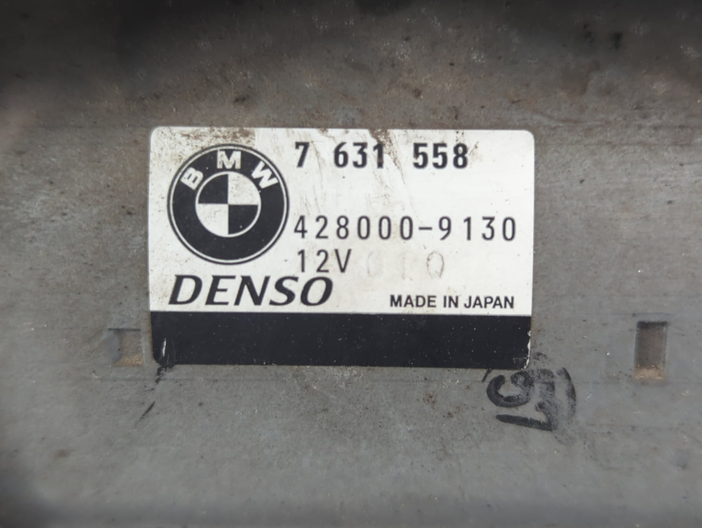 2011-2016 Bmw 535i Car Starter Motor Solenoid OEM P/N:7 631 558 Fits Fits 2011 2012 2013 2014 2015 2016 2017 2018 OEM Used A
