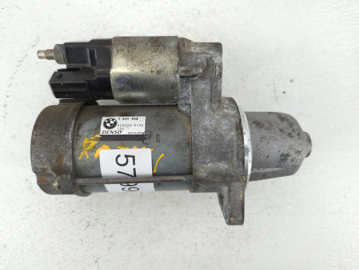 2011-2013 Bmw 535i Gt Car Starter Motor Solenoid OEM P/N:7631558 7631 558 Fits Fits 2011 2012 2013 2014 2015 2016 2017 2018 