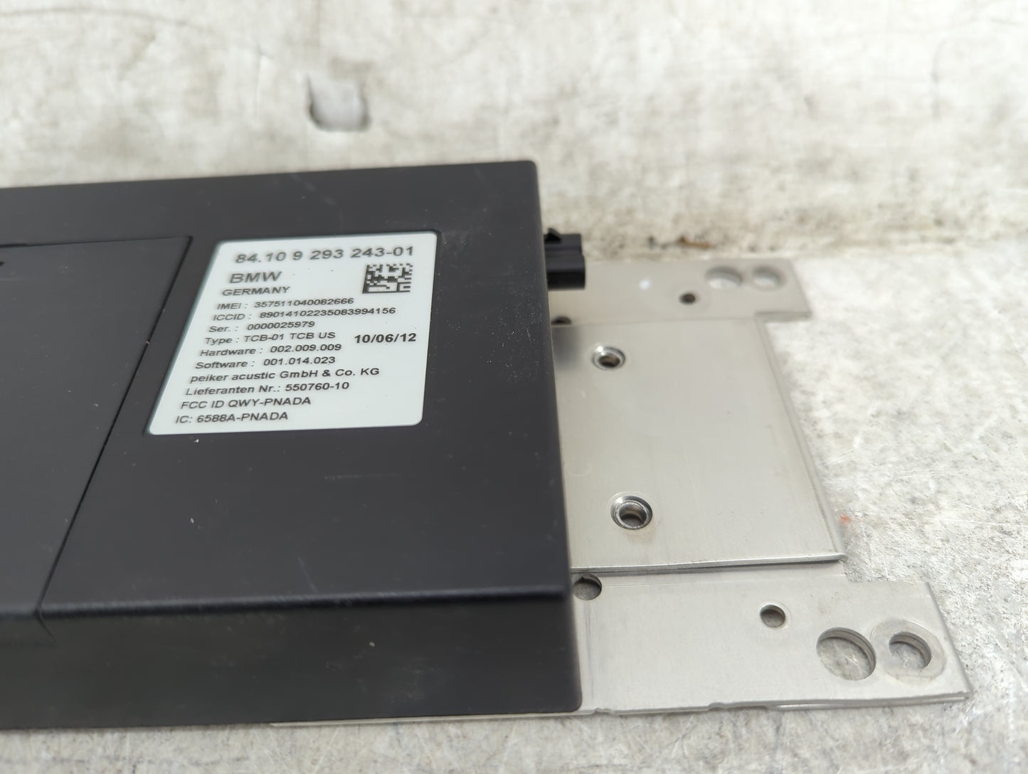 Bmw 550i Telematics Control Module - Oemusedautoparts1.com