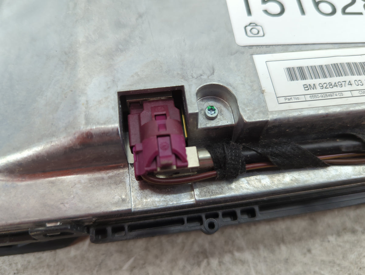 2013 Bmw 550i Information Radio Display Screen Black - Oemusedautoparts1.com