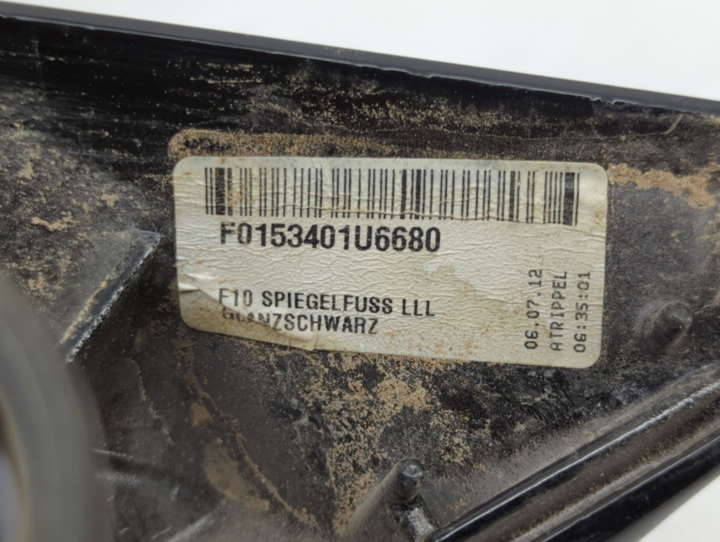 2012-2013 Bmw 550i Driver Side View Mirror - Left Door Mirror OEM Used - Oemusedautoparts1.com