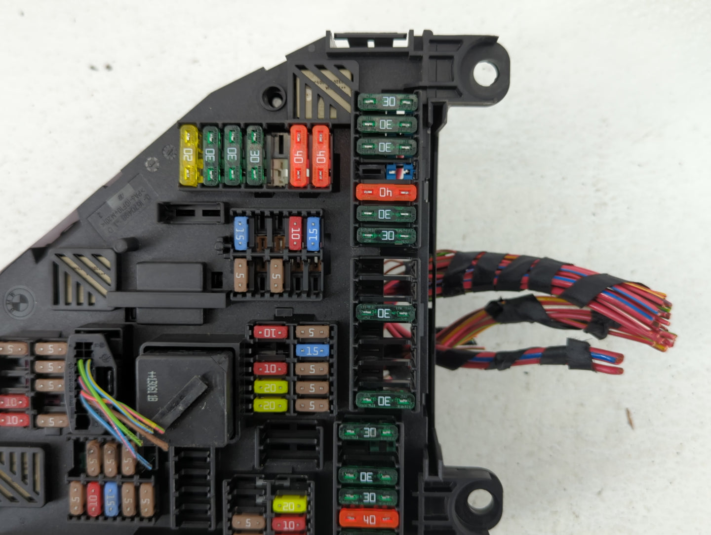 2012-2016 Bmw 550i Fusebox Fuse Box Panel Relay Module P/N:080213 04293196 4-1703345-2 Fits OEM Used Auto Parts - Oemusedaut
