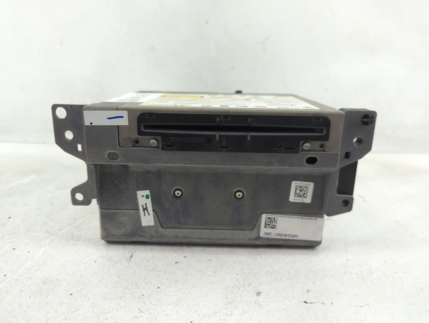 2014-2015 Bmw 740i Radio AM FM Cd Player Receiver Replacement P/N:931875201 Fits Fits 2014 2015 2016 2017 2019 OEM Used Auto