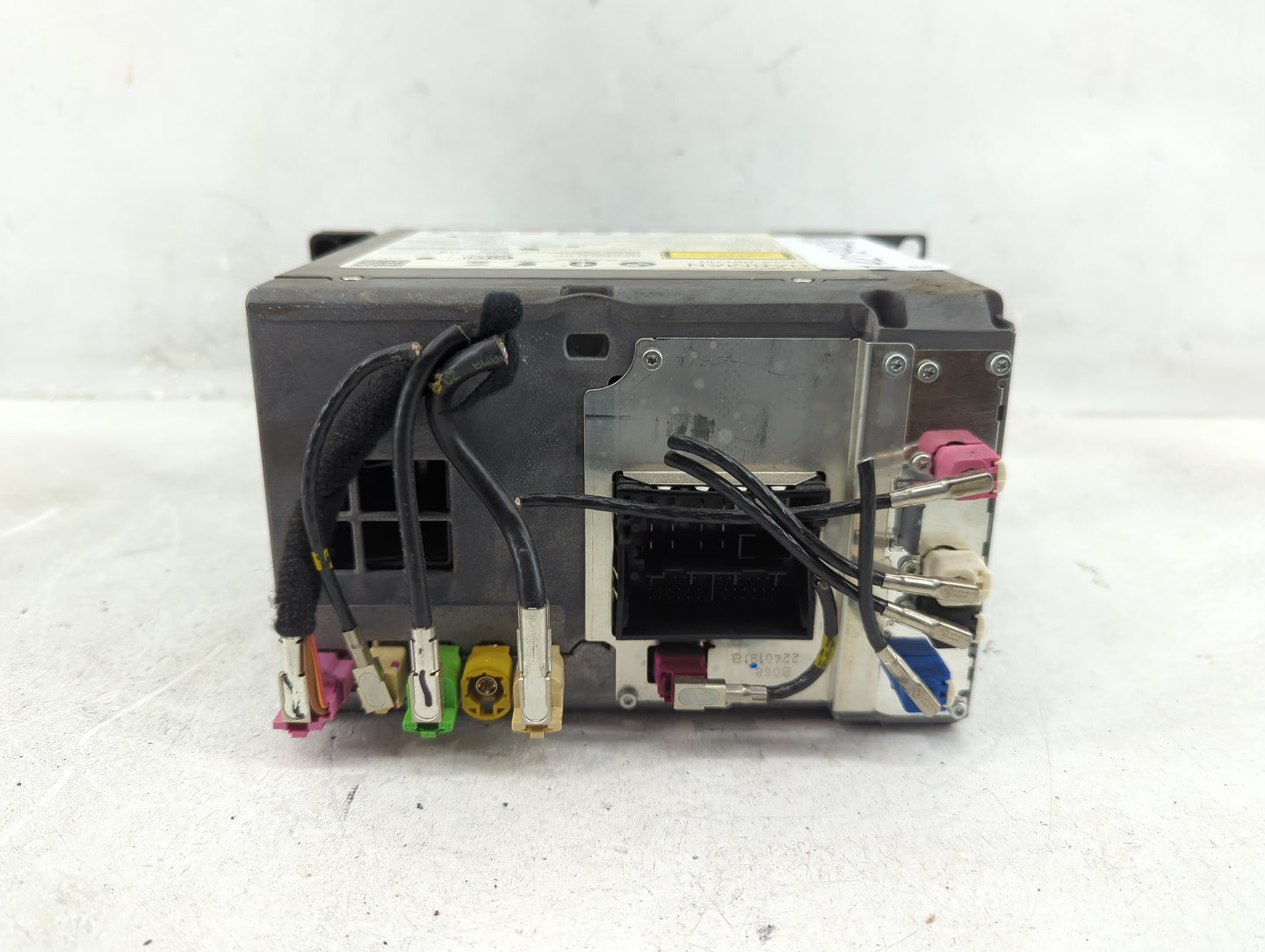 2014-2015 Bmw 740i Radio AM FM Cd Player Receiver Replacement P/N:931875201 Fits Fits 2014 2015 2016 2017 2019 OEM Used Auto