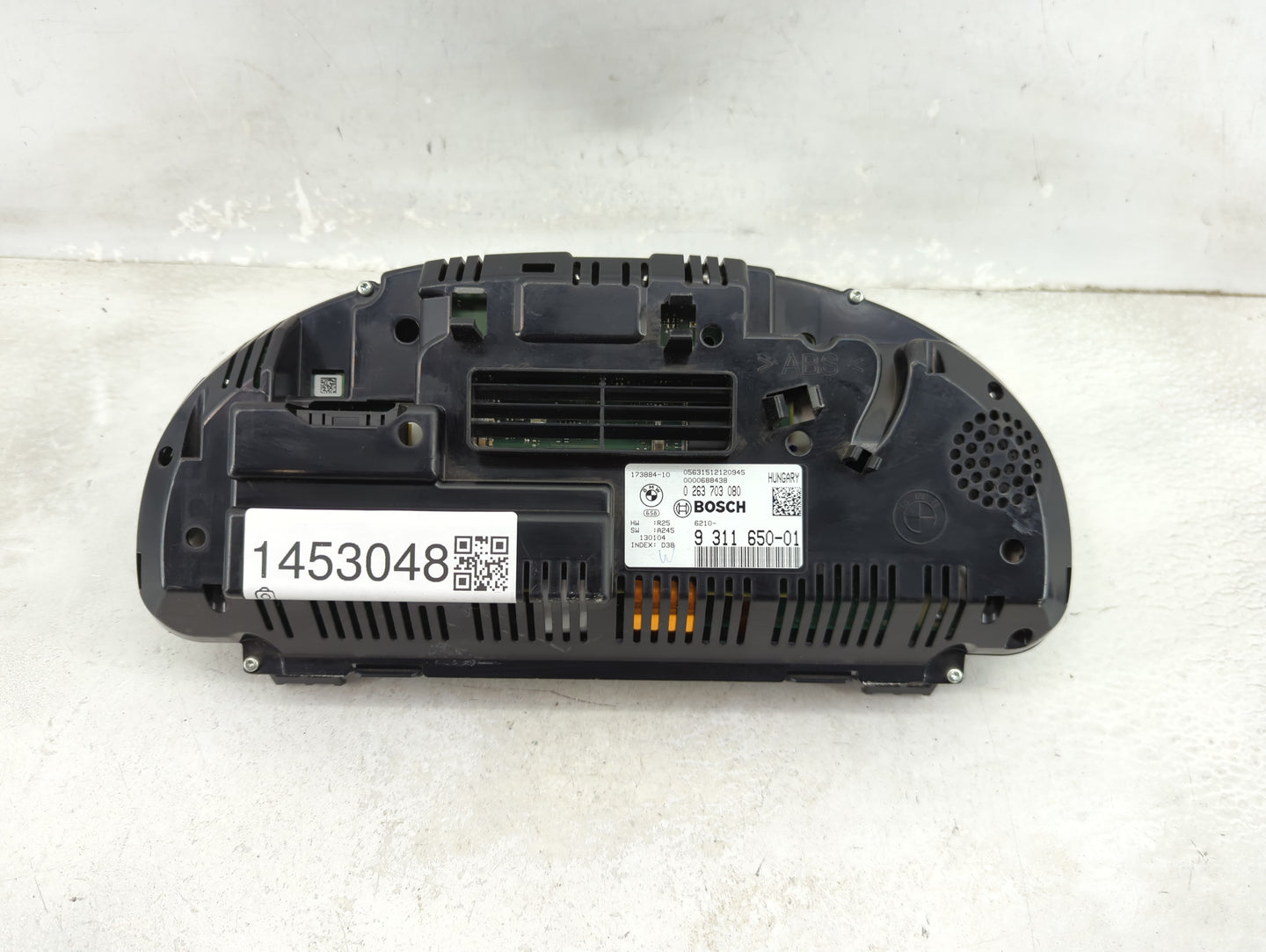 2012-2013 Bmw 740i Instrument Cluster Speedometer Gauges P/N:0 263 703 080 9 311 650 -01 Miles: Fits Fits 2011 2012 2013 201