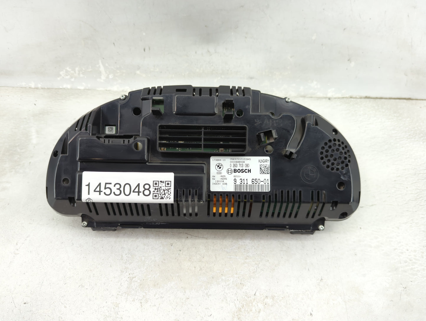 2012-2013 Bmw 740i Instrument Cluster Speedometer Gauges P/N:0 263 703 080 9 311 650 -01 Miles: Fits Fits 2011 2012 2013 201