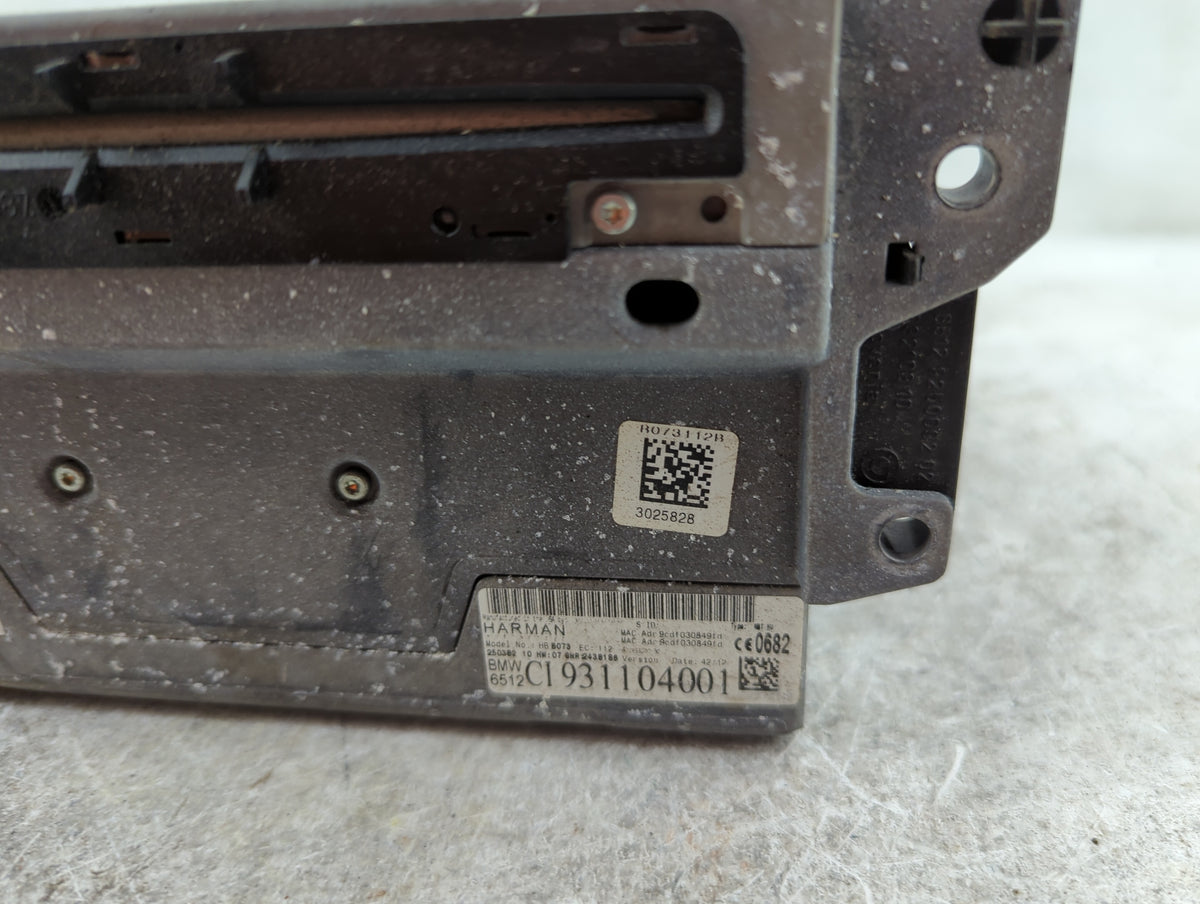 2013 Bmw 750 Radio AM FM Cd Player Receiver Replacement P/N:HB073 EC:112, 6512CI931104001, 3025828, B0731128 Fits Fits 2012 