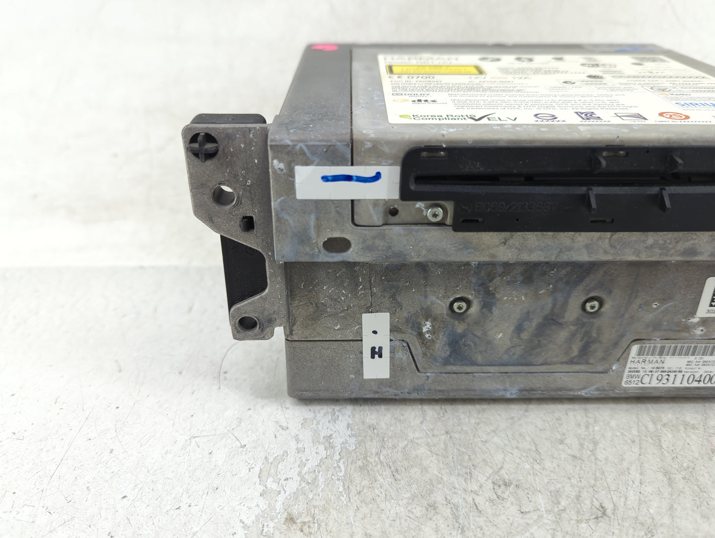 2013 Bmw 750i Radio AM FM Cd Player Receiver Replacement Fits Fits 2012 2014 OEM Used Auto Parts - Oemusedautoparts1.com