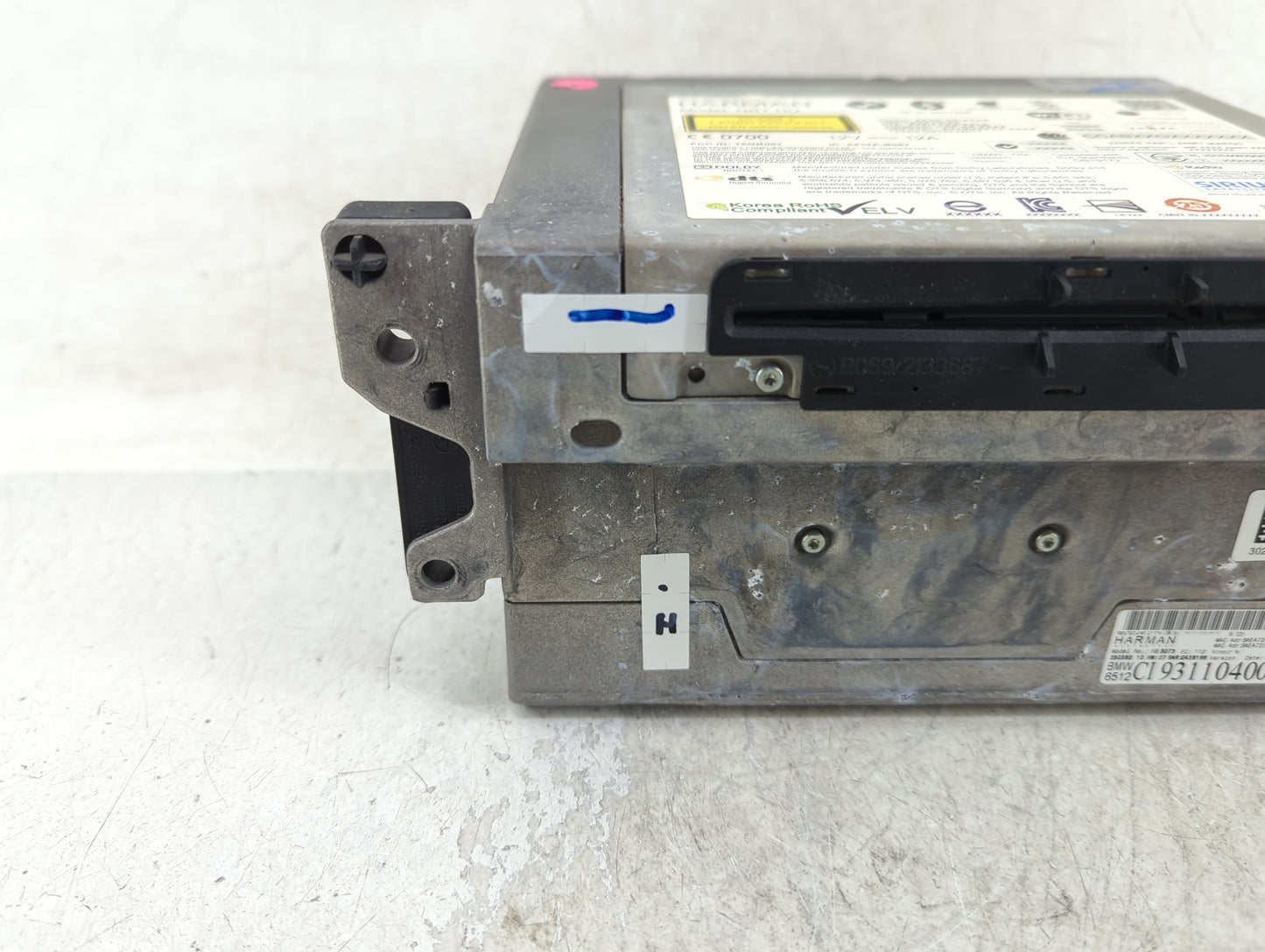 2013 Bmw 750i Radio AM FM Cd Player Receiver Replacement Fits Fits 2012 2014 OEM Used Auto Parts - Oemusedautoparts1.com