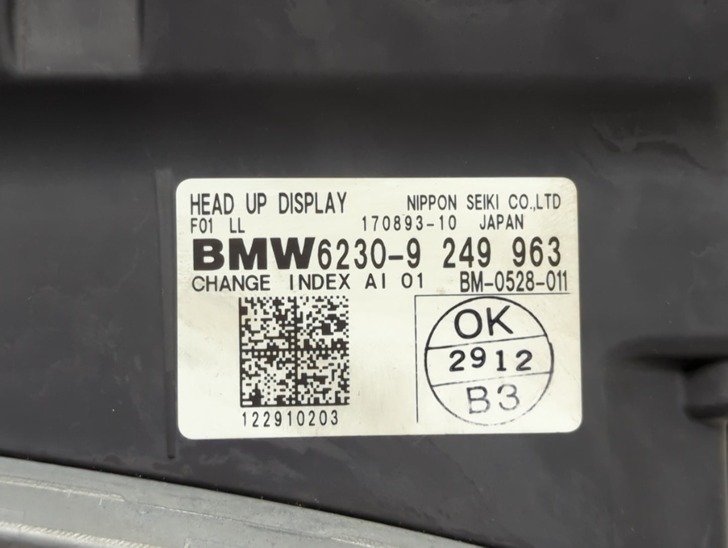 2013-2015 Bmw 750i Instrument Cluster Speedometer Gauges P/N:BM-0528-011 6230-9 249 963 Miles: Fits Fits 2013 2014 2015 2016