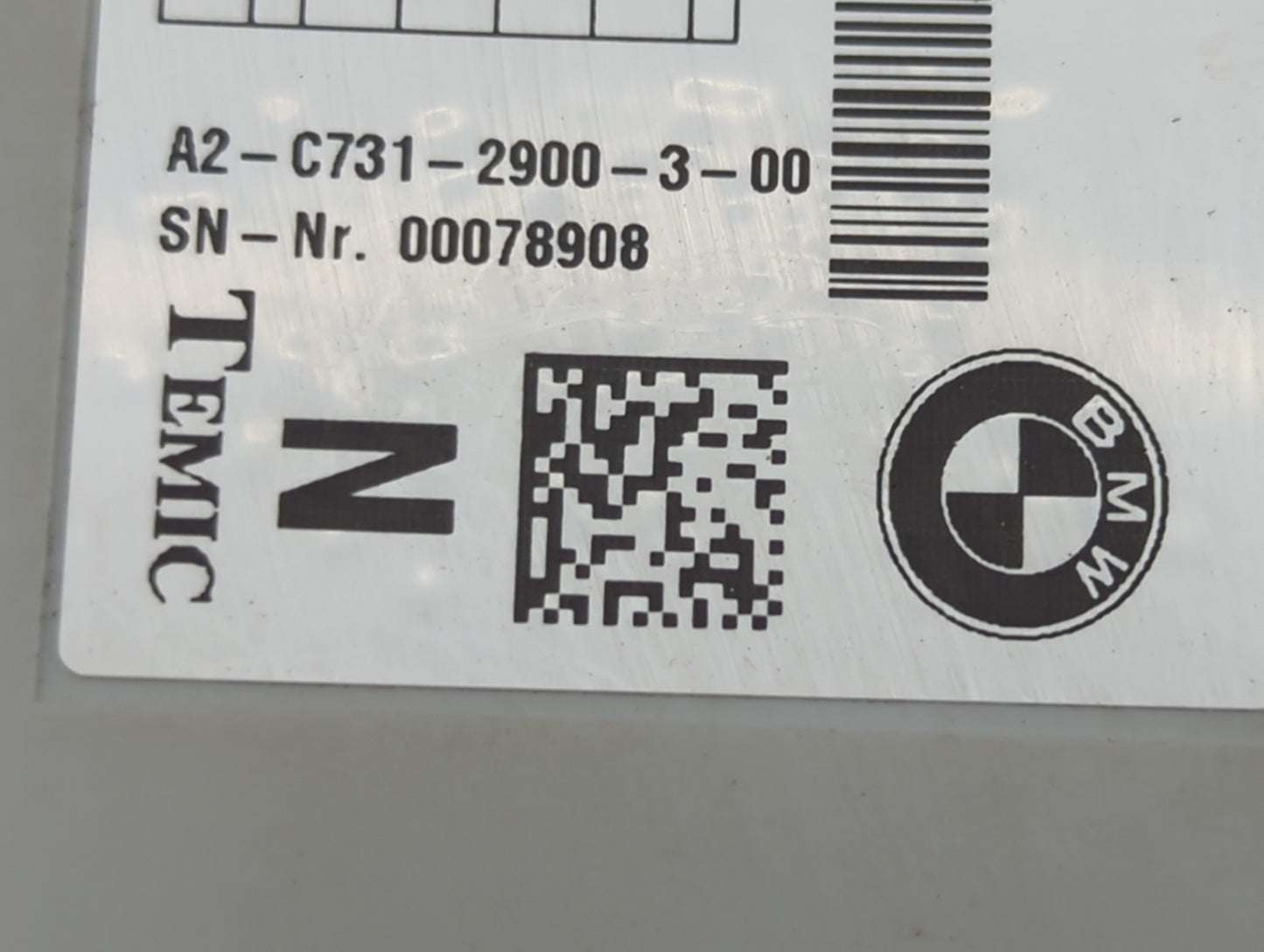 Bmw 7 Series Steering Control Module 61359291508901|a2-c731-2900-3-00 - Oemusedautoparts1.com