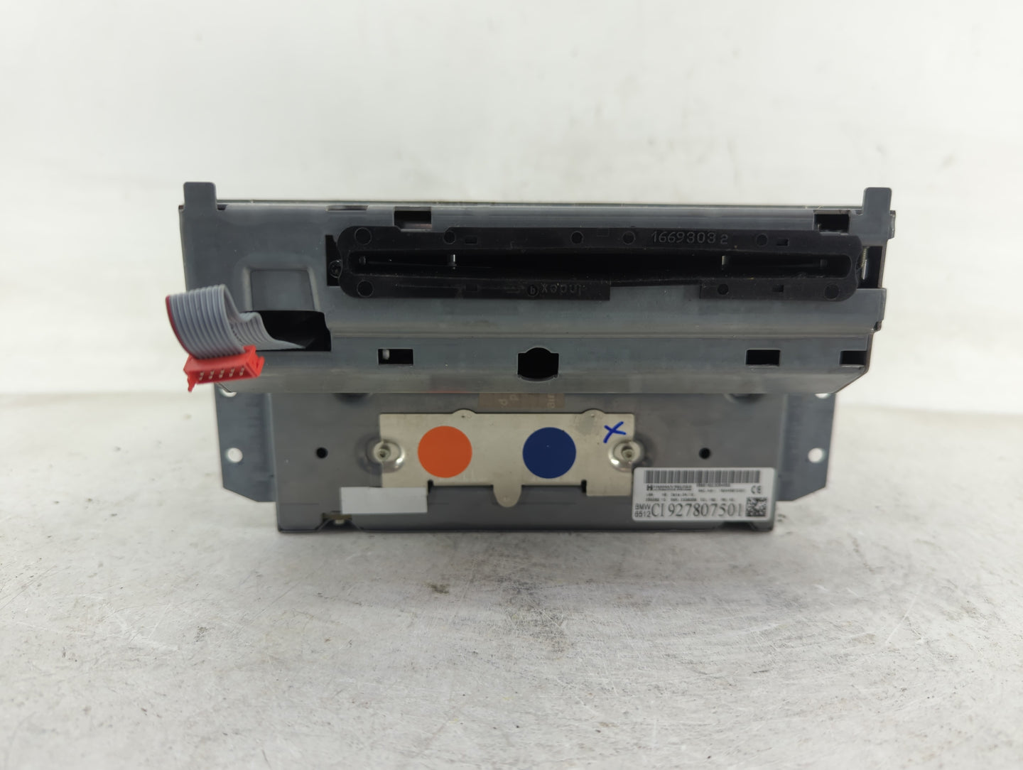 2013 Bmw M5 Radio AM FM Cd Player Receiver Replacement P/N:927807501 Fits Fits 2011 2012 2014 2015 2016 OEM Used Auto Parts 